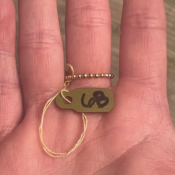 14k Rose Gold Filled Virgin Mary Ring - Picture 2 of 3